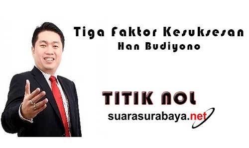 Han Budiyono Tiga Faktor Kesuksesan