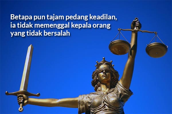 Kata-kata Bijak Tentang Adil dan Keadilan