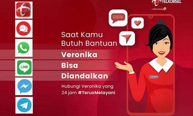 Suara Asisten Virtual Veronika Telkomsel