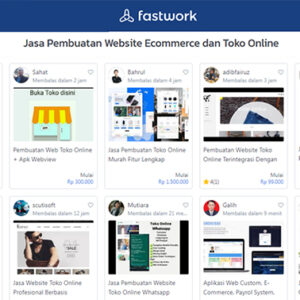Jasa Pembuatan Toko Online dan E-Commerce