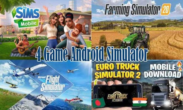 4 game android simulator