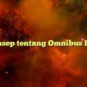 Konsep tentang Omnibus Law